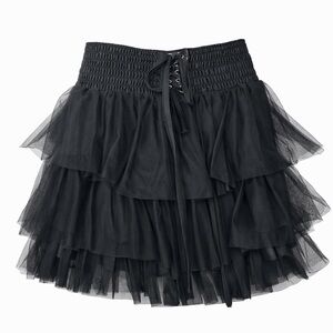 Cecico Black Tulle Skirt